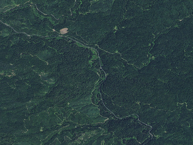 Aerial image of USFS dispersed camp — ID #767