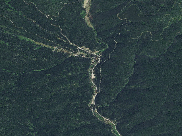 Aerial image of USFS dispersed camp — ID #769