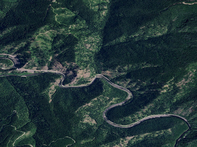 Aerial image of USFS dispersed camp — ID #773
