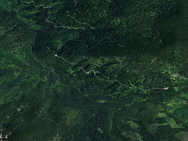Aerial image of USFS dispersed camp — ID #777