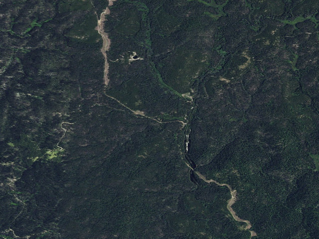 Aerial image of USFS dispersed camp — ID #779