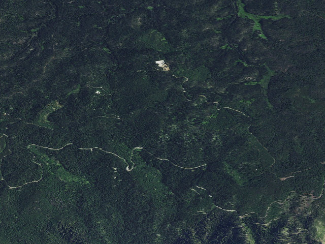 Aerial image of USFS dispersed camp — ID #788