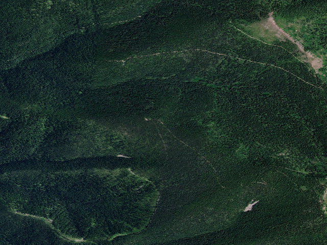 Aerial image of USFS dispersed camp — ID #790