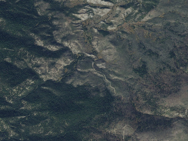 Aerial image of USFS dispersed camp — ID #791