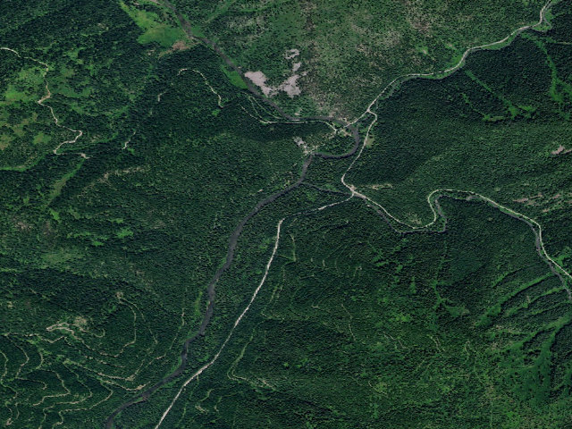 Aerial image of USFS dispersed camp — ID #793