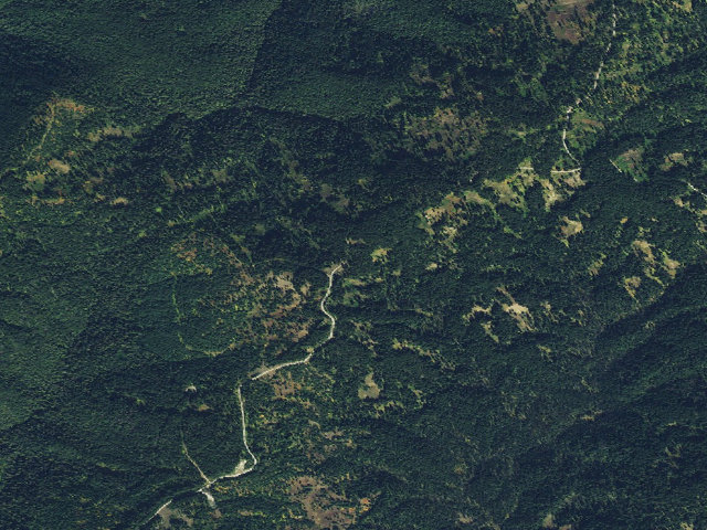 Aerial image of USFS dispersed camp — ID #796