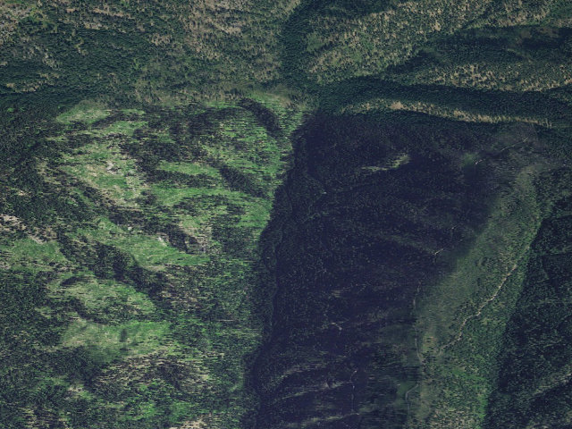 Aerial image of USFS dispersed camp — ID #797
