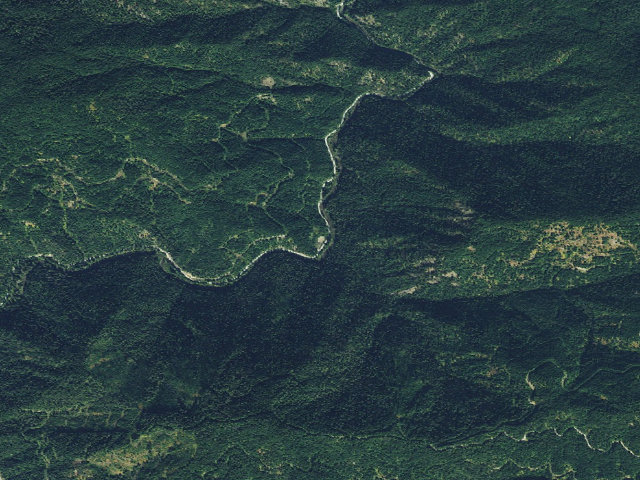 Aerial image of USFS dispersed camp — ID #799
