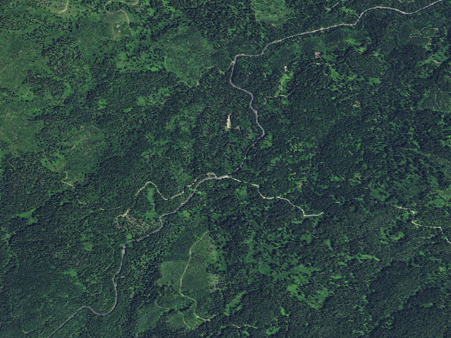 Aerial image of USFS dispersed camp — ID #80