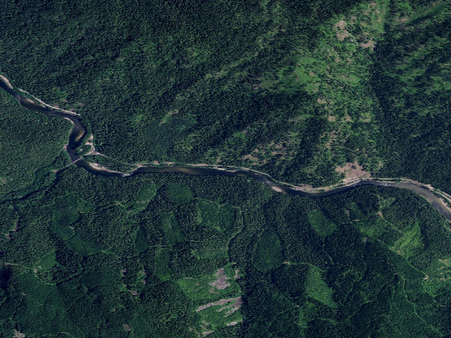 Aerial image of USFS dispersed camp — ID #809