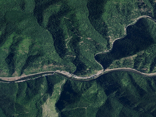Aerial image of USFS dispersed camp — ID #810
