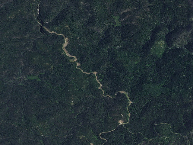 Aerial image of USFS dispersed camp — ID #811