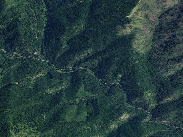 Aerial image of USFS dispersed camp — ID #812