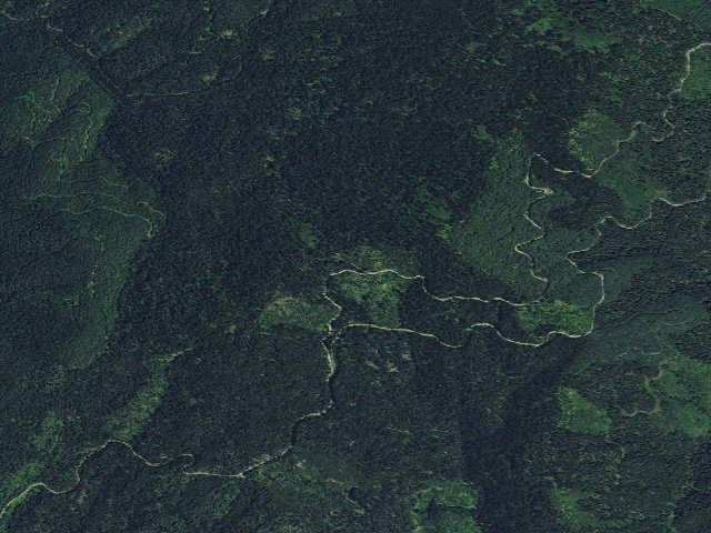 Aerial image of USFS dispersed camp — ID #819