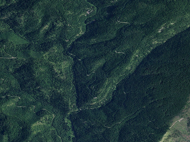 Aerial image of USFS dispersed camp — ID #821