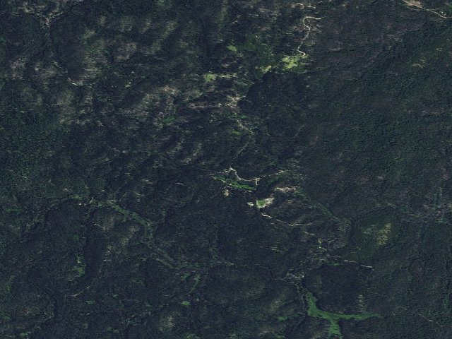 Aerial image of USFS dispersed camp — ID #823