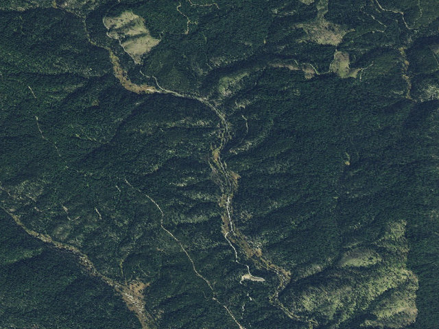 Aerial image of USFS dispersed camp — ID #831