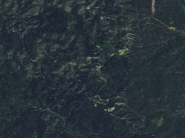 Aerial image of USFS dispersed camp — ID #832
