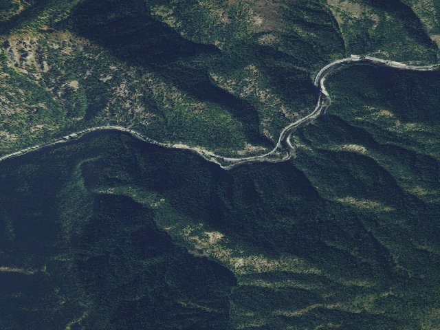Aerial image of USFS dispersed camp — ID #835