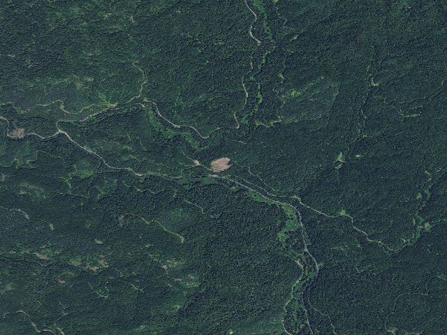 Aerial image of USFS dispersed camp — ID #836