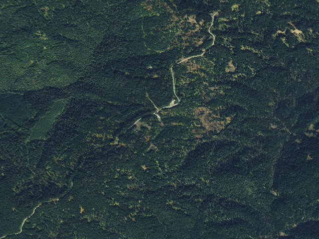 Aerial image of USFS dispersed camp — ID #837