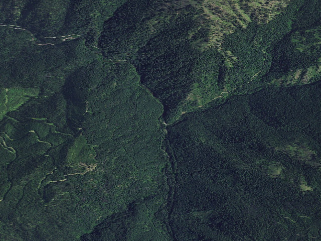 Aerial image of USFS dispersed camp — ID #840