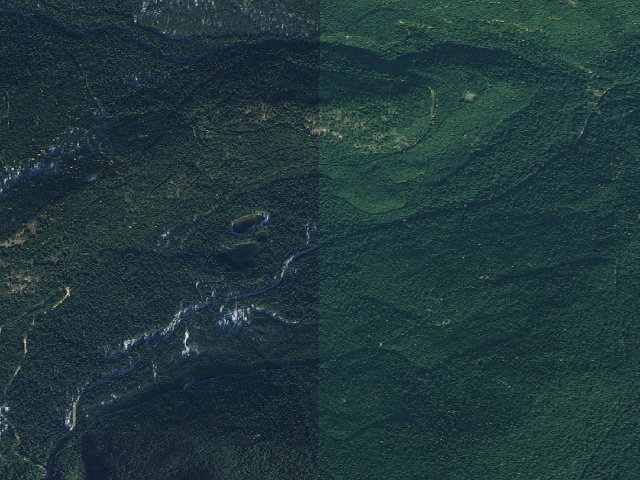 Aerial image of USFS dispersed camp — ID #841