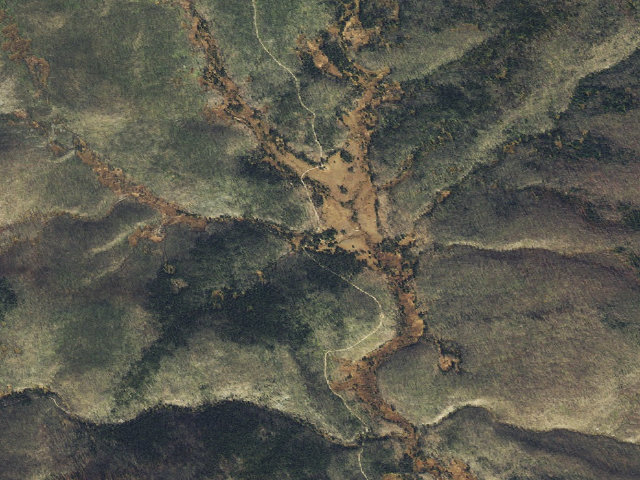 Aerial image of USFS dispersed camp — ID #86