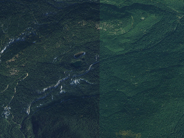 Aerial image of USFS dispersed camp — ID #89