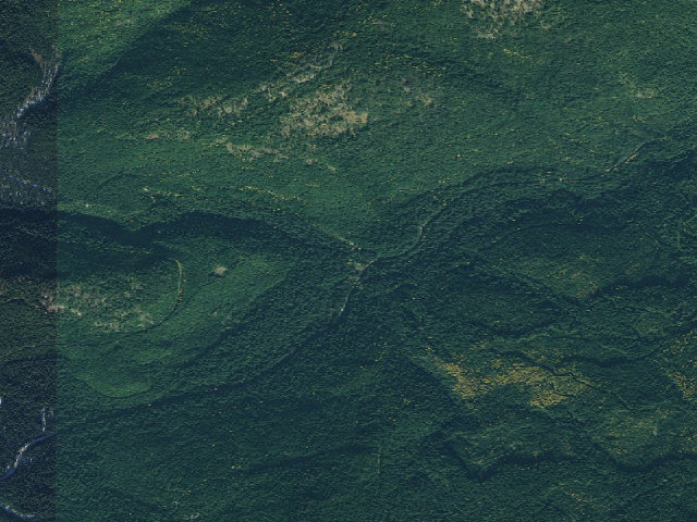 Aerial image of USFS dispersed camp — ID