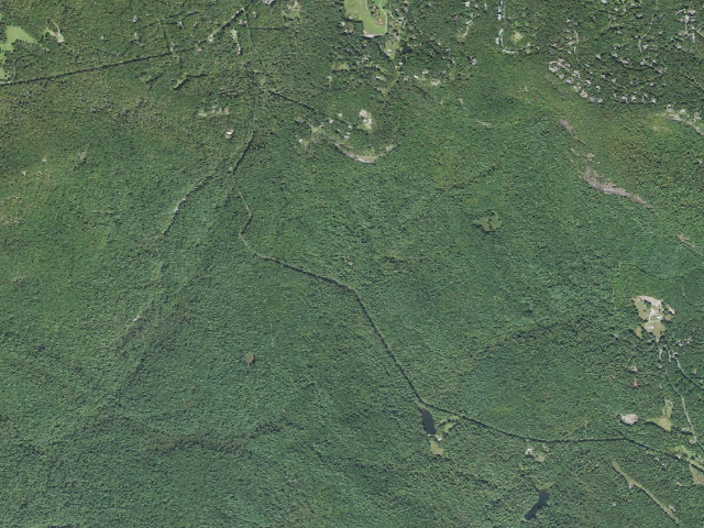 Aerial image of USFS dispersed camp — Macon County, NC