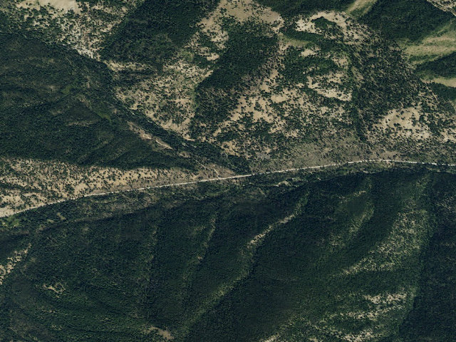 Aerial image of USFS dispersed camp — MT #113