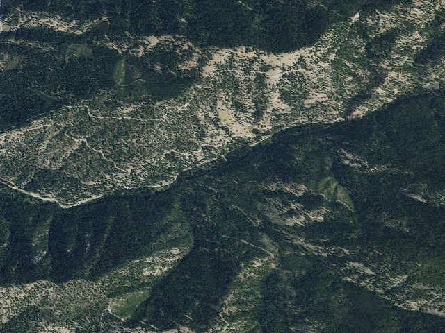 Aerial image of USFS dispersed camp — MT #181