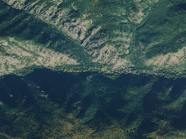Aerial image of USFS dispersed camp — MT #184