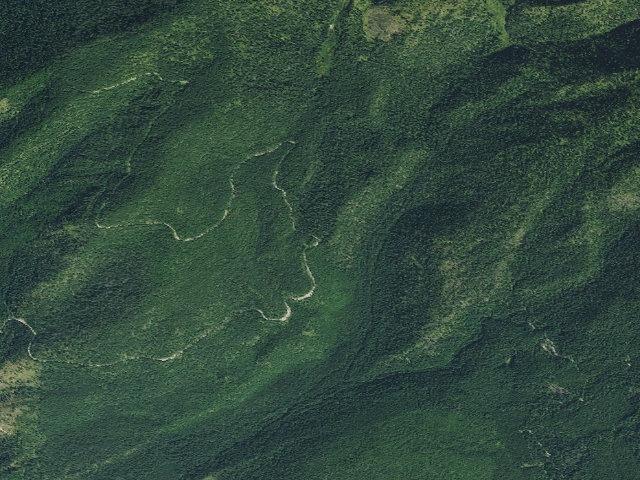 Aerial image of USFS dispersed camp — MT #202