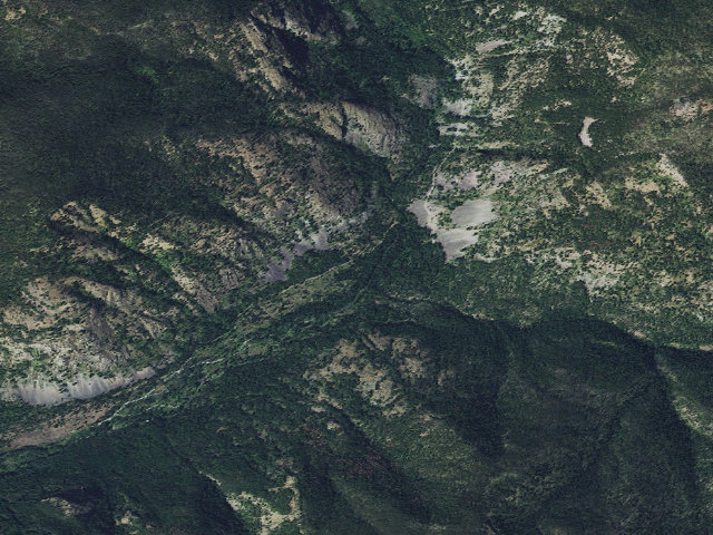 Aerial image of USFS dispersed camp — MT #213