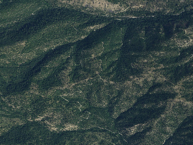Aerial image of USFS dispersed camp — MT #236