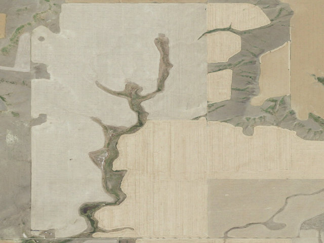 Aerial image of USFS dispersed camp — MT #237