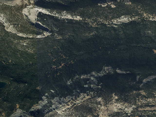 Aerial image of USFS dispersed camp — MT #331