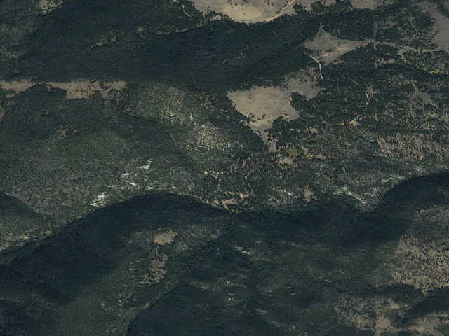 Aerial image of USFS dispersed camp — MT #426