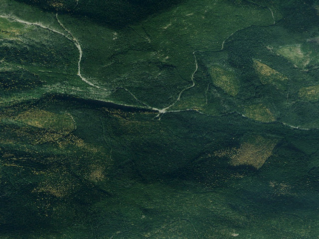 Aerial image of USFS dispersed camp — MT #440