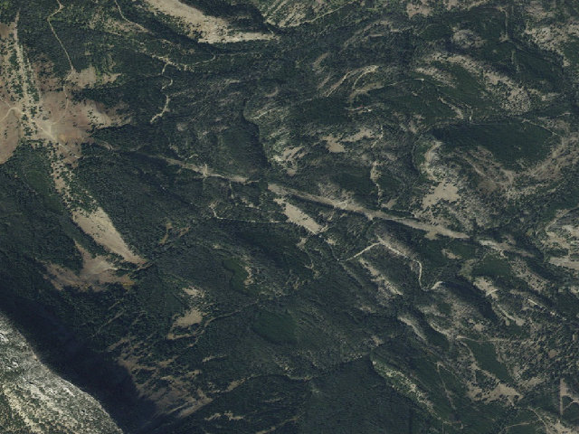 Aerial image of USFS dispersed camp — MT #482