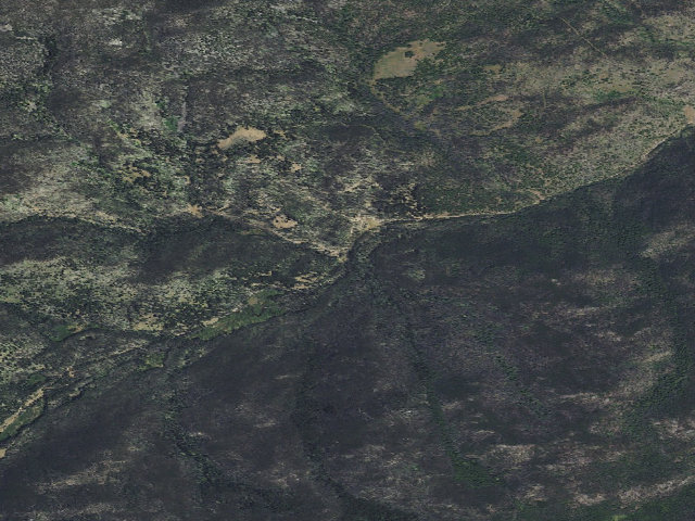 Aerial image of USFS dispersed camp — MT #534