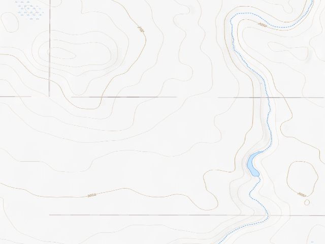 USGS topographic map of USFS dispersed camp — MT #545