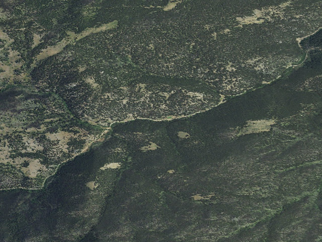 Aerial image of USFS dispersed camp — MT #562