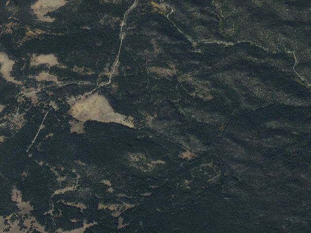 Aerial image of USFS dispersed camp — MT #575