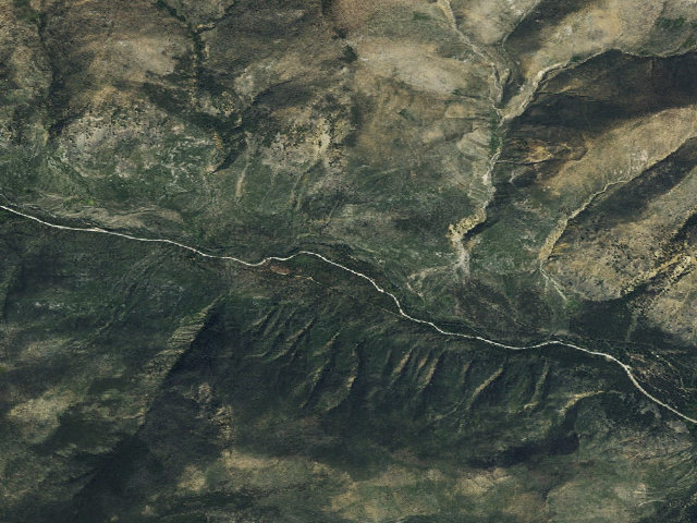 Aerial image of USFS dispersed camp — MT #606