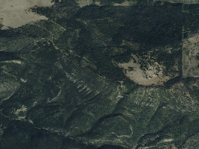 Aerial image of USFS dispersed camp — MT #641