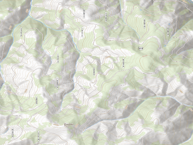 USGS topographic map of USFS dispersed camp — MT #651
