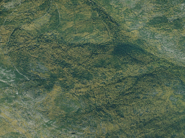 Aerial image of USFS dispersed camp — MT #699